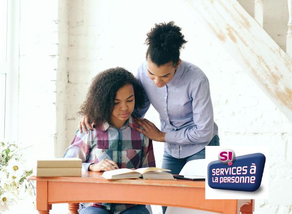 service à la personne crédit d'impot logo - ABC Cours particuliers à Lons le Saunier